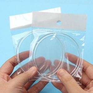 Kits d'art d'ongles autocollants pour le front de cils greffés tampons de fleurs ronds outils de beauté en Silicone antidérapants