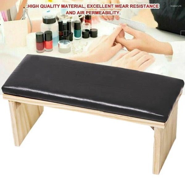 Kits d'art nail est haute quailité puteau d'oreiller à main en cuir de repos support de coussin de support pour la table de manucure Salo S1N1