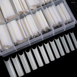 Nail Art Kits Portable 240pcs/Box nuttige Franse nep nagels accessoires veilige extensie Duurzaam voor meisje