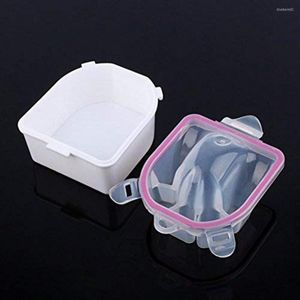 Nail Art Kits Removal Tray Aceton Resistent Handheld Poolse remover Artificiële hand Soaker WASHOL