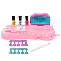 Nail Art Kits Set Toy Girl Pools Kit -bestand voor kinderen Nagels Kinderen Plastic grappig