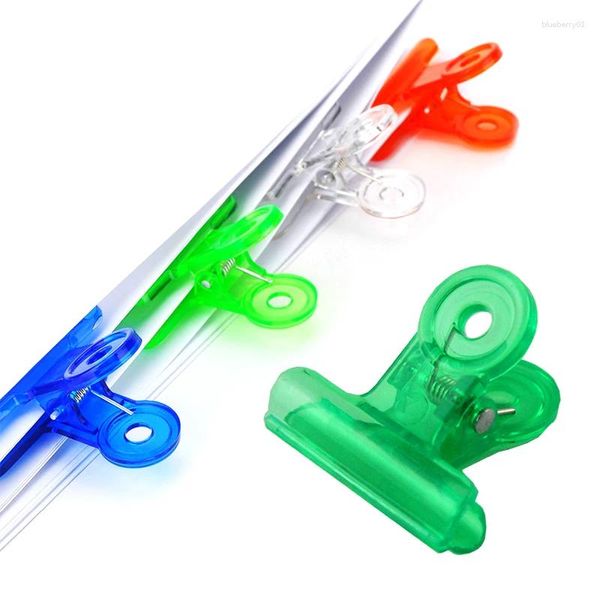 Kits de arte de uñas con forma de clip colorido transparente resistente y duradero conveniente cómodo para tocar productos versátiles