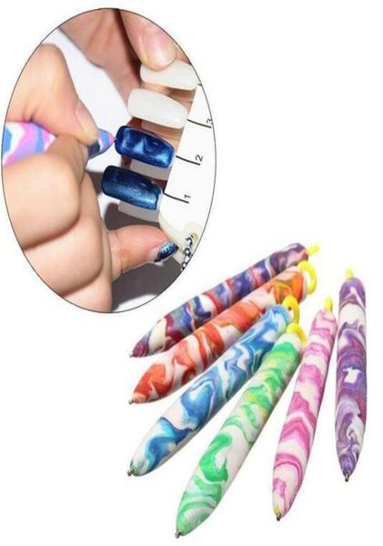 Nail Art Magnet Pen pour DIY Magic 3D Magnetic Cats Eyes peinture outil polonais XB17626894