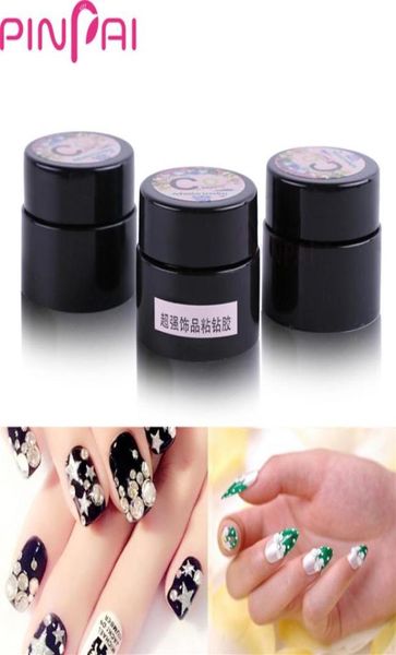 Nail Art Rhingestone Glue Conseils d'ongle Décoration bijoux Adhésifs pour gel de clou Ornements Salon DIY Super Stick Tools G122292Y9573969