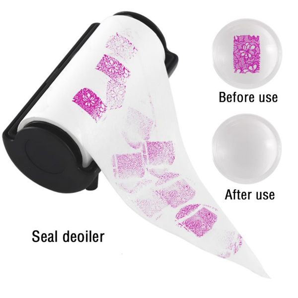 Nail Art Stamper Pattern Removal Tool Manucure Stamping Plates Absorbing Sheet Paper Decorations