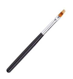 Nagelborstels Ombre Brush Art Schilderij Pen Zwart UV Gel Polish Gradiëntkleur Drawin Pinceau9475132