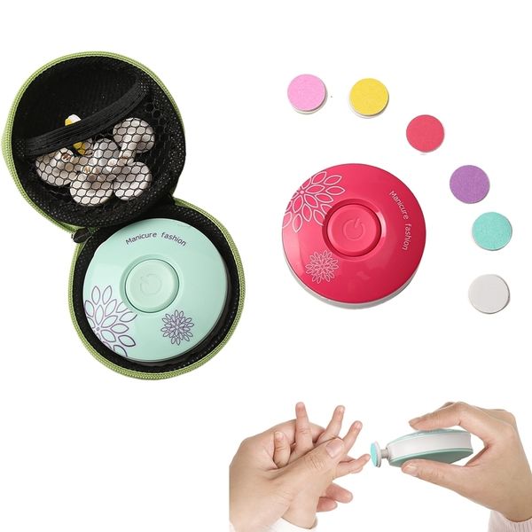 Soins des ongles bébé tondeuse électrique enfant polisseuse outil tondeuses Kit manucure ensemble facile à couper tondeuse pour né 230718