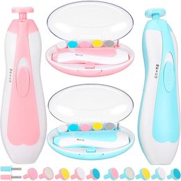 Nail Care Baby Trimmer Trimmer multifonctionnel Fichier électrique Clippers Toes Toes Finnernail Cutter Manucure Tools 230111