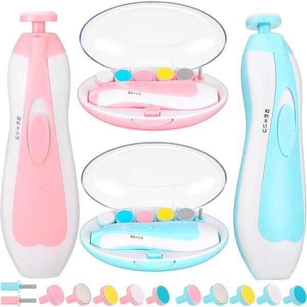 Nail Care Baby Trimmer Trimmer multifonctionnel Fichier électrique Clippers Toes Toes Finnernail Cutter Manucure Tools 230111