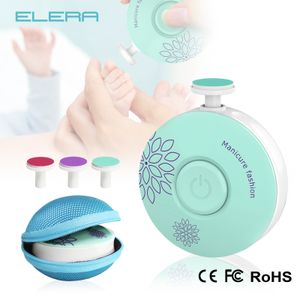 Soins des ongles ELERA bébé tondeuse électrique enfant polisseuse trousse à outils manucure ensemble facile à couper fichier tondeuses pour né 230718