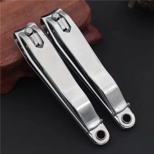 Nail Clipper Steel Fingernail et Coupes Clipper des ongles, coupeurs de clipper de ongles avec fichier d'ongles Sharp avec Clip Catcher