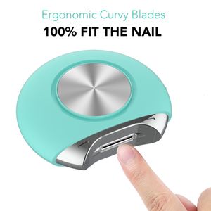 Coupe-ongles Smart Nail Clipper Polisher Professional Electric Nail Trimmer Manucure Machine Mini Portable Finger Nail Tools pour enfants Bébé 230616