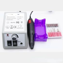 Nageloefening elektrisch apparaat voor manicure frezen snijders boorbits set gel cuticle remover pedicure machine nail art