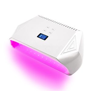 Sèche-ongles 128W lampe pour deux mains professionnel Gel vernis sèche manucure Machine lumière LED ongles grande taille UV 230908