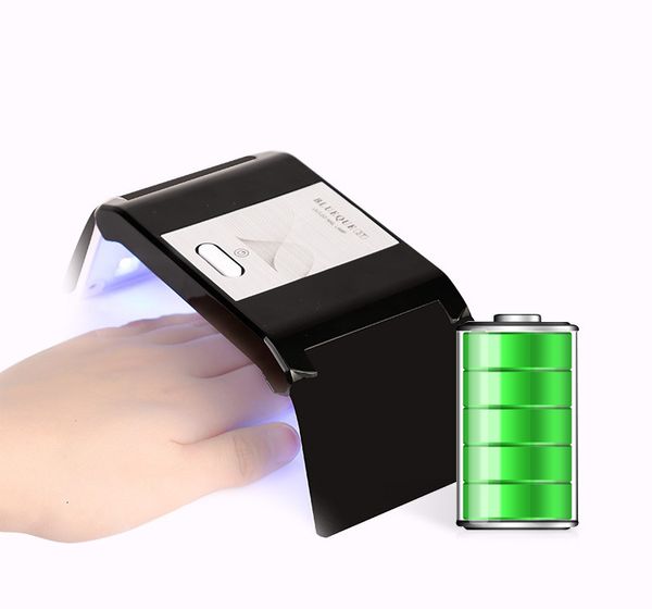 Secadores de uñas 12LEDs Secador de uñas UV LED portátil para secar esmalte de gel de uñas Atracción magnética plegable Lámpara de sensor inteligente Luz UV para uñas 230821
