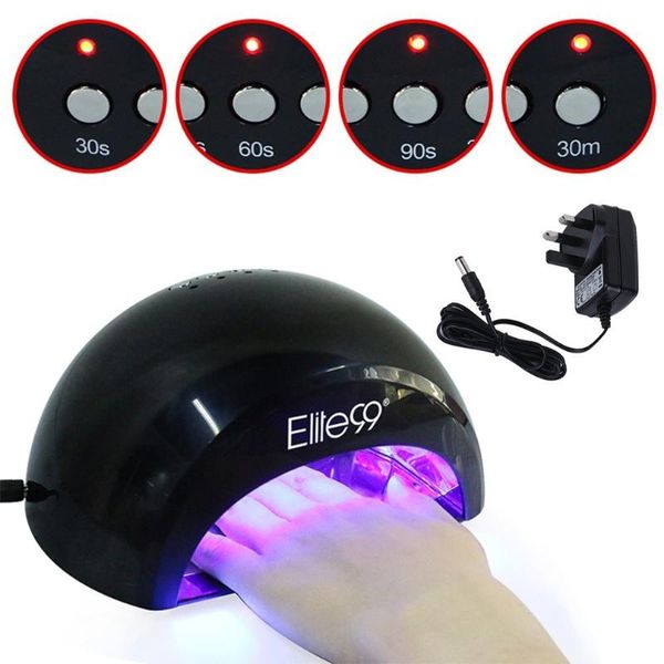 Sèche-ongles 12W lampe à LED pour durcir le vernis Gel UV 30 s/60 s/90 s/300 s sèche-linge Art manucure outil Salon 110/220 V