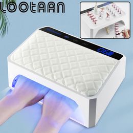 Nageldrogers 178W Drogerlamp Krachtig Draadloos Oplaadbaar UV LED Automatische detectie Gel Polish Drogen Manicure Tool 230908