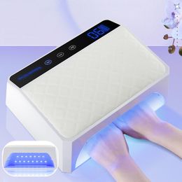 Nageldrogers 2 in 1 oplaadbare lamp met 28800 mAh batterij 178 W gellakdroger Draadloze manicuremachine Draadloos UV LED 230908