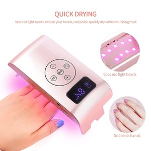 Sèche-ongles 2 en 1 lampe UV sans fil pour ongles manucure perceuse meuleuse Machine 350000 tr/min lime à ongles polisseuse ponceuse à ongles séchage rapide sèche-ongles 230824