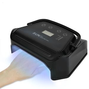 Sèche-ongles 2023 lampe UV rechargeable avec poignée sans fil Gel vernis sèche manucure Machine lumière LED pour ongles sans fil 231110