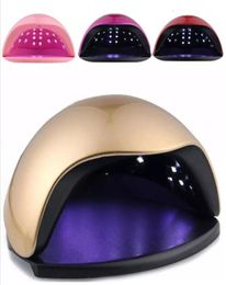 Secadores de uñas 48W Lámpara UV Máquina secadora de esmalte Manicura LED Secado de luz para herramientas de arte de curado de gel8141790