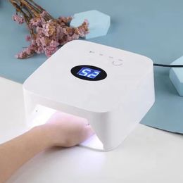 Sèche-ongles 54W lampe rechargeable sans fil Gel vernis sèche Machine lumière UV pour ongles sans fil LED 230831