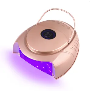 Secadores de uñas Lámpara de 64W Secador LED UV Perlas de luz blanca para curar esmalte de uñas de alta potencia Manicura eléctrica con 4 temporizadores