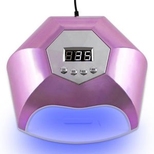 Secadores de uñas 86W LED Lámpara Secadora 42LED UV para secar Gel Polaco Temporizador Light488