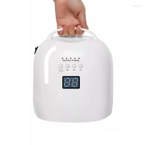 Sèche-ongles 86W lampe rechargeable avec poignée lumière rouge sèche-vernis sans fil UV pour ongles sans fil LED Stac22 livraison directe Hea Dhscx