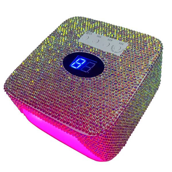 Secadores de uñas Lámpara UV de uñas recargable con batería incorporada con pantalla LED de 54 W Secador de uñas inalámbrico de 9600 mAh con 3 ajustes de temporizador 230824