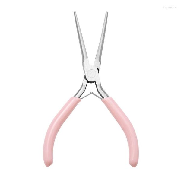 Clips para secadores de uñas, extensión de Gel acrílico, pinzas moldeadoras de construcción rápida, diseño rosa, herramientas de pellizco para manicura de acero inoxidable