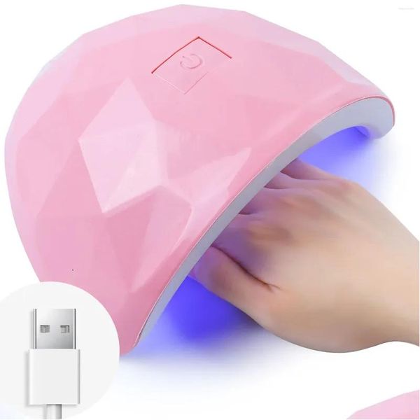 Secadores de uñas Secador Lámpara UV Gel Uñas Dispositivos de manicura Poterapia Secado rápido 88W Accesorios LED Entrega de gotas Salud Belleza Salón de arte OTV92