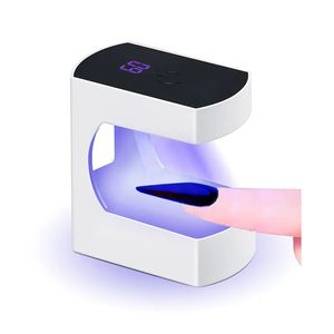 Nageldrogers Drooglamp UV 6LED Mini Droger Manicure Machine Met USB-kabel Gel Polish Thuis Reizen Gebruik 231020