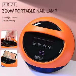 Sèche-ongles LED UV Gel Vernis Lampe de séchage pour ongles 60LEDS Sèche-ongles professionnel avec écran tactile Smart Nail Lamp Equipment Tools 230403