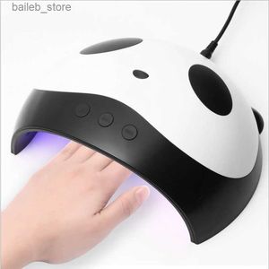 Séchants à ongles Linmanda Panda 12 UV Gel LED Polon de séchage à ongles 36W Machine à ongles Machine à main professionnel Équipement salon Y240419