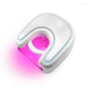 Nageldrogers masier draadloos draadloos oplaadbaar 48W rood licht LED uv professionele manicure elektrische lamp prud22 drop levering heal dhv9o