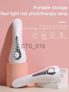 Sèche-ongles Mini lampe de manucure séchage rapide pas mains noires lumière UV machine de photothérapie des ongles rechargeable portable bricolage lampe d'art des ongles 18W x0828