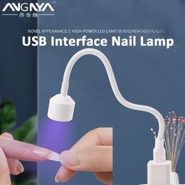 Sèche-ongles Mini lampe UV LED pour vernis à ongles gel, lampe de séchage à un doigt, sèche-ongles professionnel pour manucure, équipement de Salon d'art, outils 230425