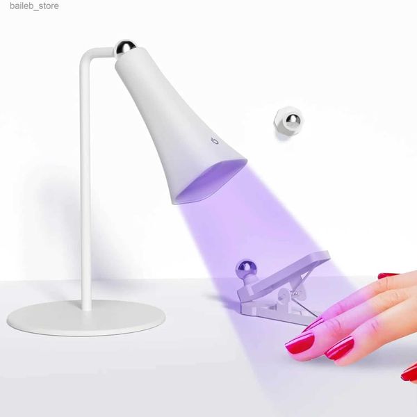 Séchoirs à ongles mini uv sèche-ongles en gel vernis à ongles lampe lumineuse UV UV avec affichage des lampes LED UV puissance portable mini