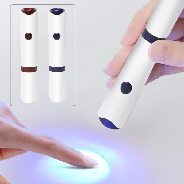 Sèche-ongles Portable Mini USB Lampe Pour Tous Gel Polish Flute Shape UV Dryer Equipment Home Use Manucure Tools