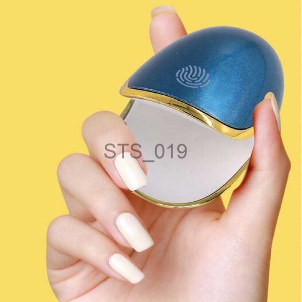 Sèche-ongles Portable Mini sèche-ongles Type tactile vernis à ongles sécheur d'air vernis à ongles colle ventilateur Portable ménage lampe à ongles Machine à séchage rapide x0828 x0829