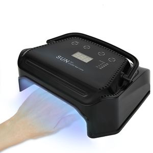 Nageldrogers oplaadbare nagel UV -lamp met handgreep draadloze gel Poolse droger manicure machine LED -lampje voor spijkers snapelloze spijker LED -lamp 230818