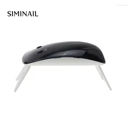 SIMINAIL Minilamp 6w Draagbare Droger Micro USB Voor Vingernagel Drogen Lijm Uithardende Gel Met 2 Timers Nagels Art manicure