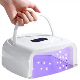 Nageldrogers Zon UV S20 Oplaadbare nagellamp 60W Draadloze gellakdroger Manicurelicht Pedicurelampen Draadloze nagel UV LED-lamp 230824