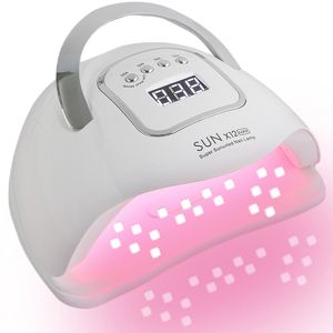 Nageldrogers SUN X12 MAX Professionele drooglamp voor manicure 66 LEDS Gel Polish Machine met groot LCD UV LED 230831