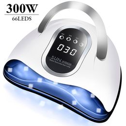 Nageldrogers Sun X15/10 Max UV LED-nagellamp voor sneldrogende gelnagels Polish 66 LEDS 280W Nageldroger Professionele manicure Salon Tool 230606