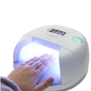 Nageldrogers Sun7 48W UV LED Power Storage Nagellamp Dubbele lichtbron Nageldrogermachine met Smart Timer Memory en Sensor met batterij 230414