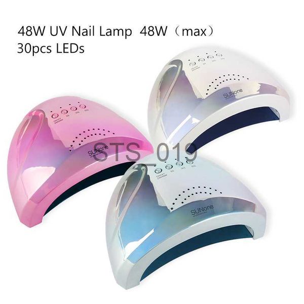 Secadores de uñas Sunone 48W Lámpara de uñas UV Gel Laca Secadora Gel Polaco Luz de curado Lámparas de manicura UV LED Lámpara de arte de uñas x0828