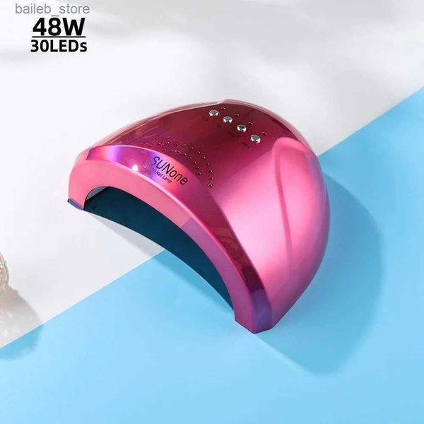 Sécheurs à ongles Sunone UV LED lampe à ongles 48W avec 30 LED pour durcisser le sèche-ongles en gel Sécheur de séchage lampe de vernis à ongles 5/30/60