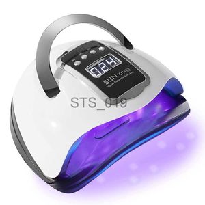 Nail Dryers Lampe LED UV pour sèche-ongles manucure avec câble de 1 m lampe de séchage des ongles 66 LED vernis Gel UV avec écran LCD lampe UV pour manucure x0828